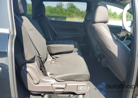 2019 Honda Odyssey Exl z USA, uszkodzony, nr VIN 5FNRL6H7XKB065252